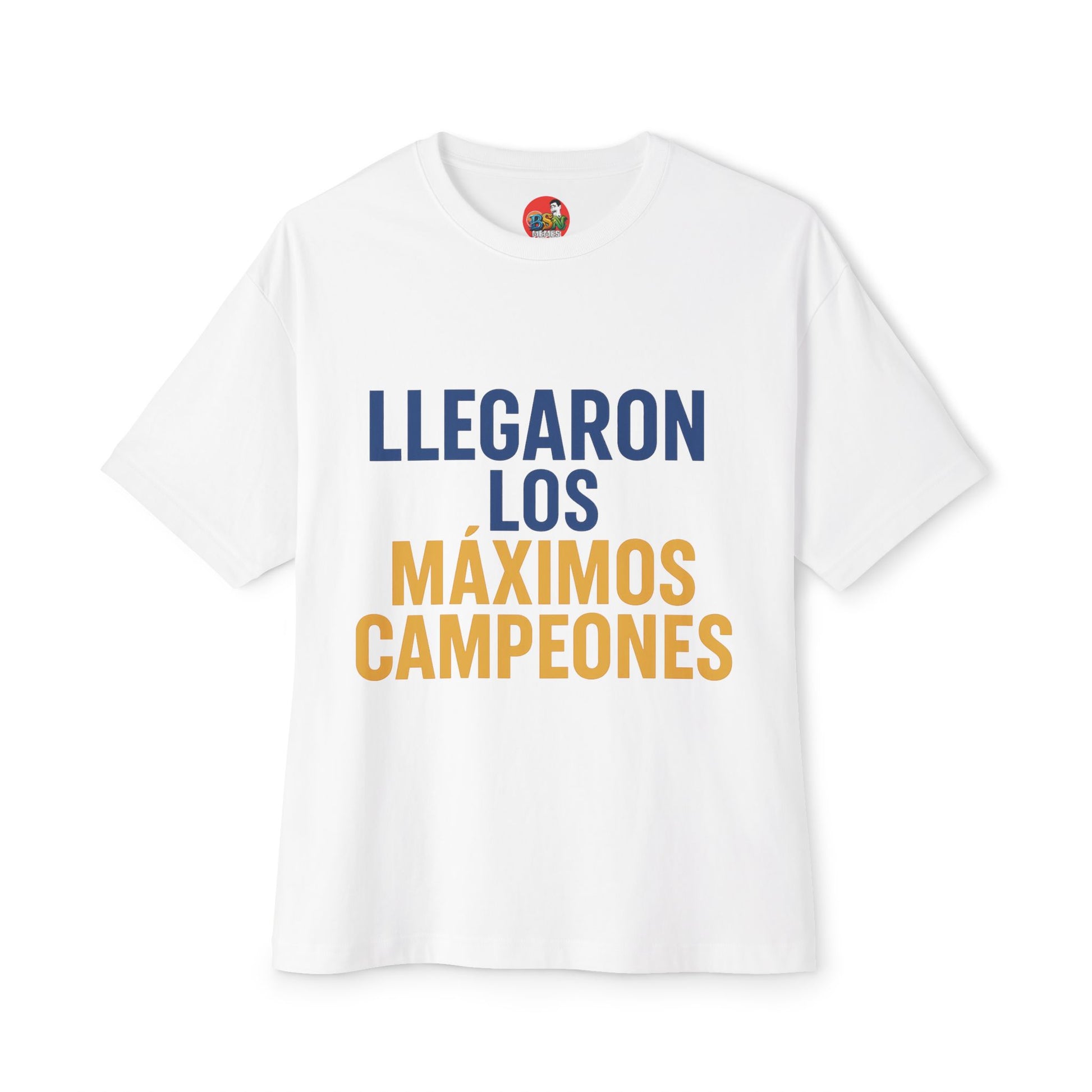 Vaqueros MAXIMOS CAMPEONES Oversized Tee