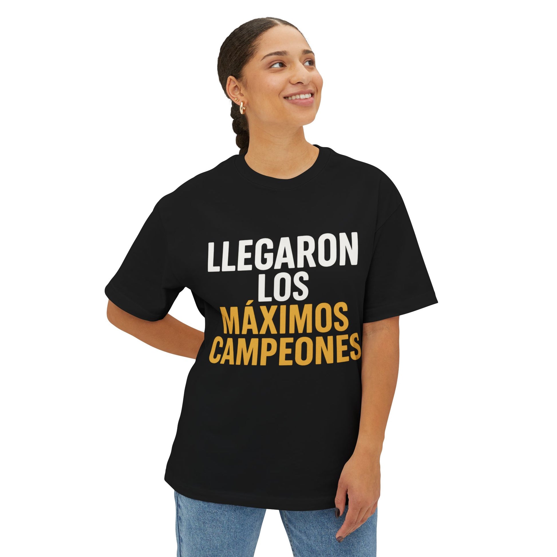 Vaqueros MAXIMOS CAMPEONES Oversized Tee