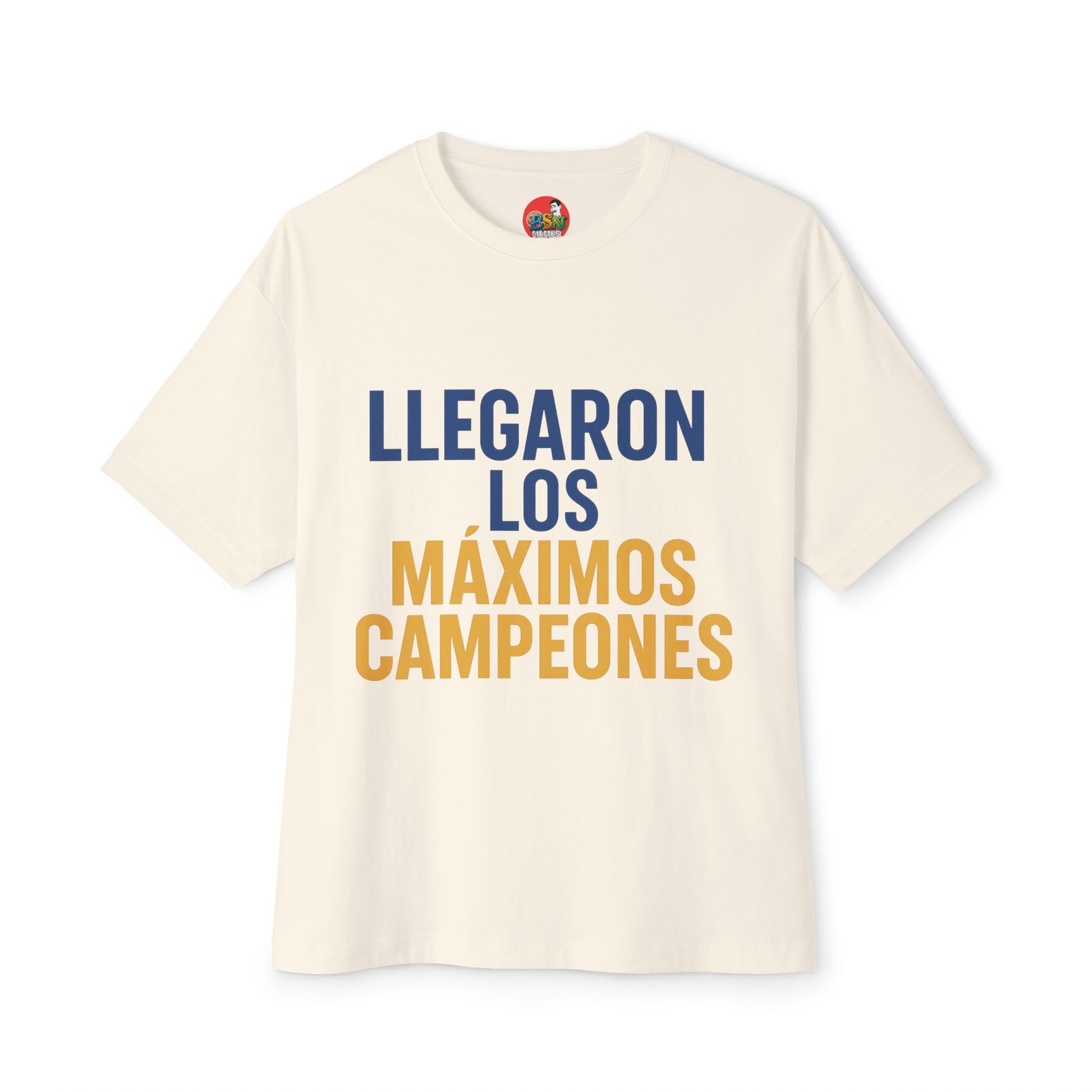 Vaqueros MAXIMOS CAMPEONES Oversized Tee