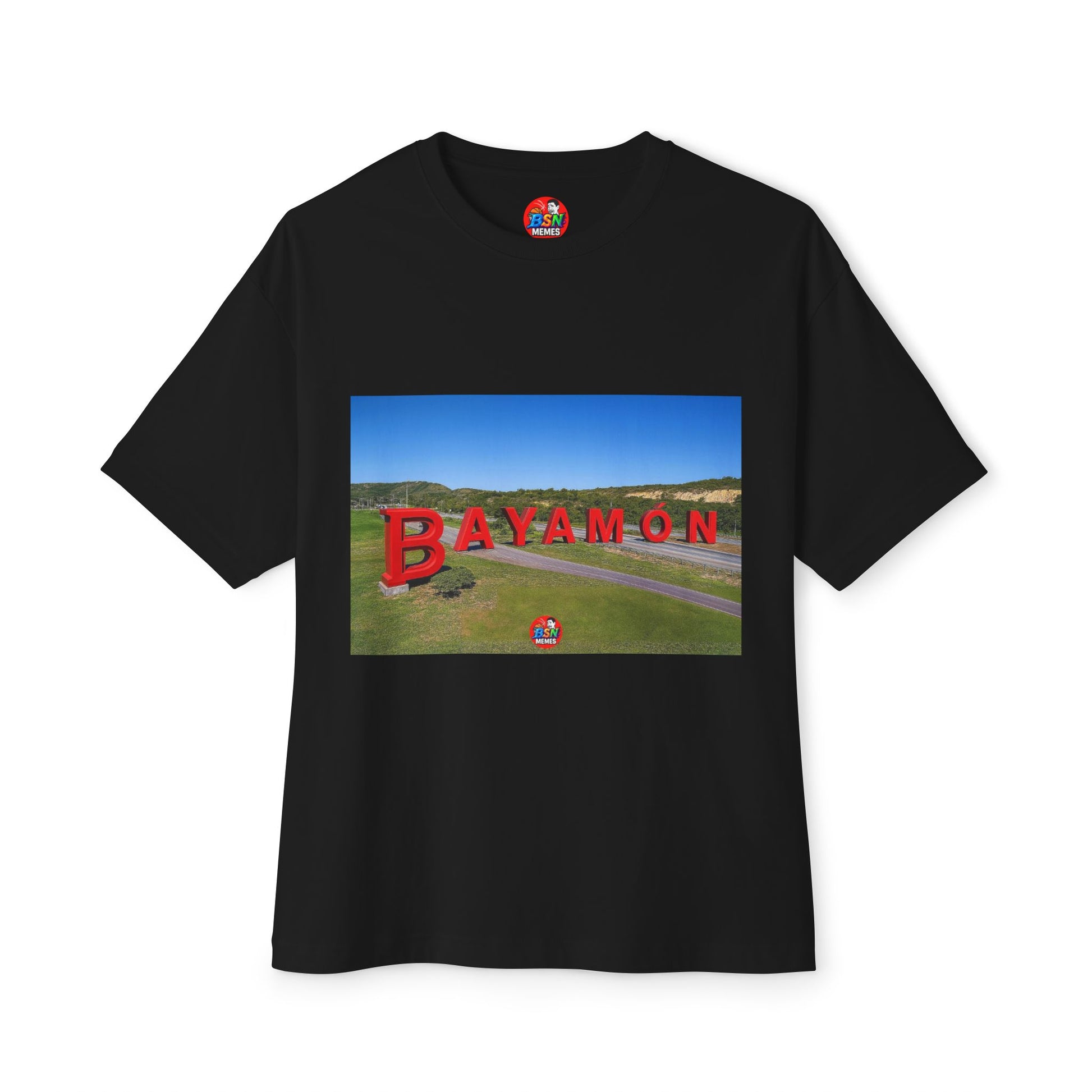 Bayamon Oversized Tee, Casual Unisex T-Shirt, Streetwear, Summer Outfit, Unique Graphic Tee, Comfortable Everyday Wear