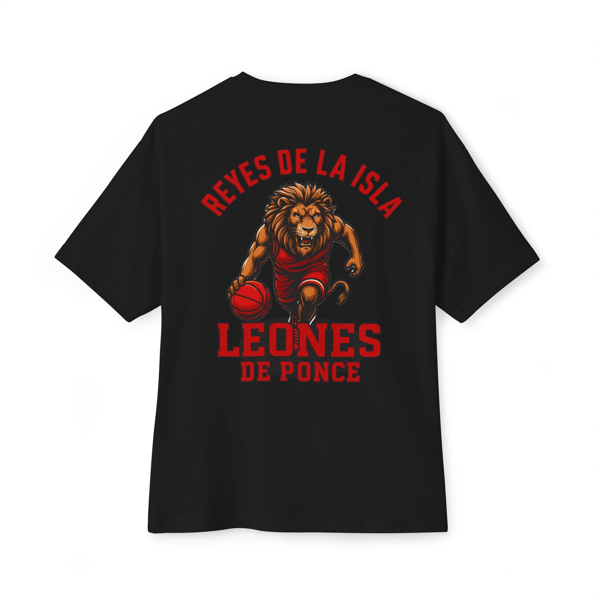 REYES DE LA ISLA LEONES DE PONCE FINALS EDITION Unisex Oversized Boxy Tee