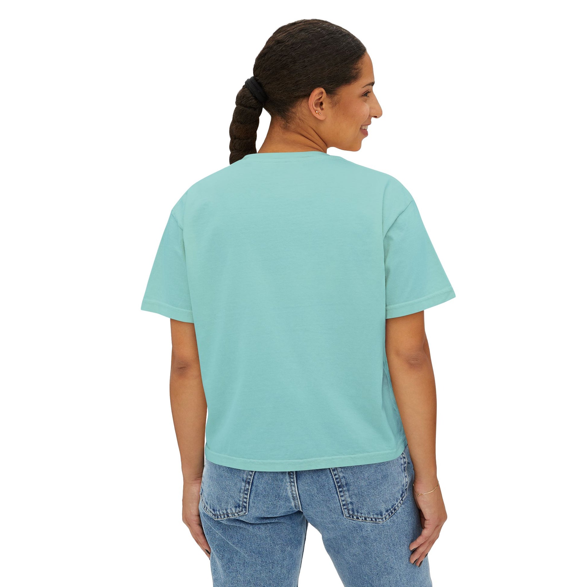 Bayamon Women's Boxy Tee, Casual Summer Top, Vacation Wear, Gift for Her, Streetwear Style, Travel Essential
