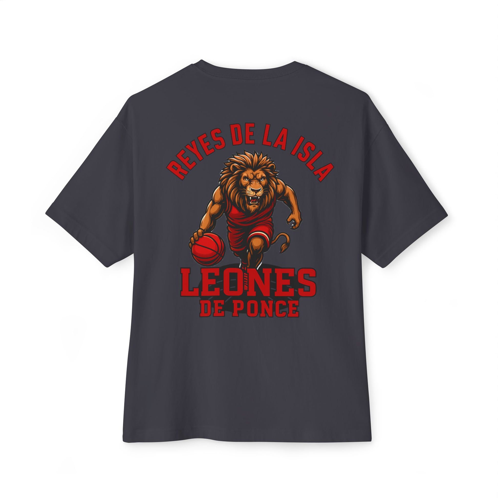 REYES DE LA ISLA LEONES DE PONCE FINALS EDITION Unisex Oversized Boxy Tee