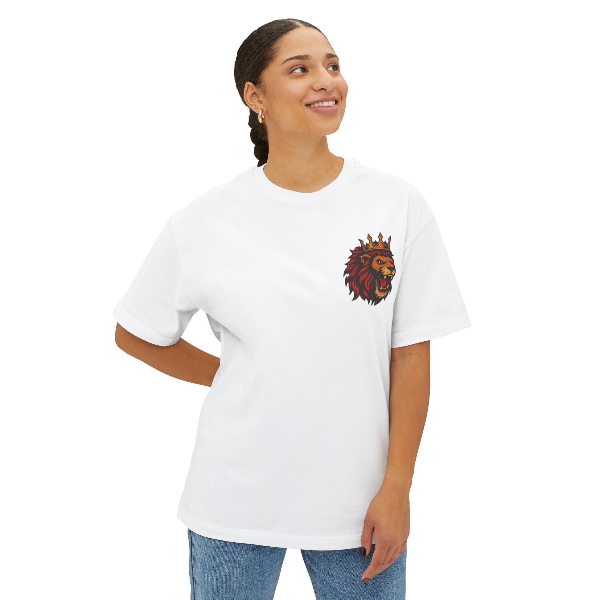 REYES DE LA ISLA LEONES DE PONCE FINALS EDITION Unisex Oversized Boxy Tee