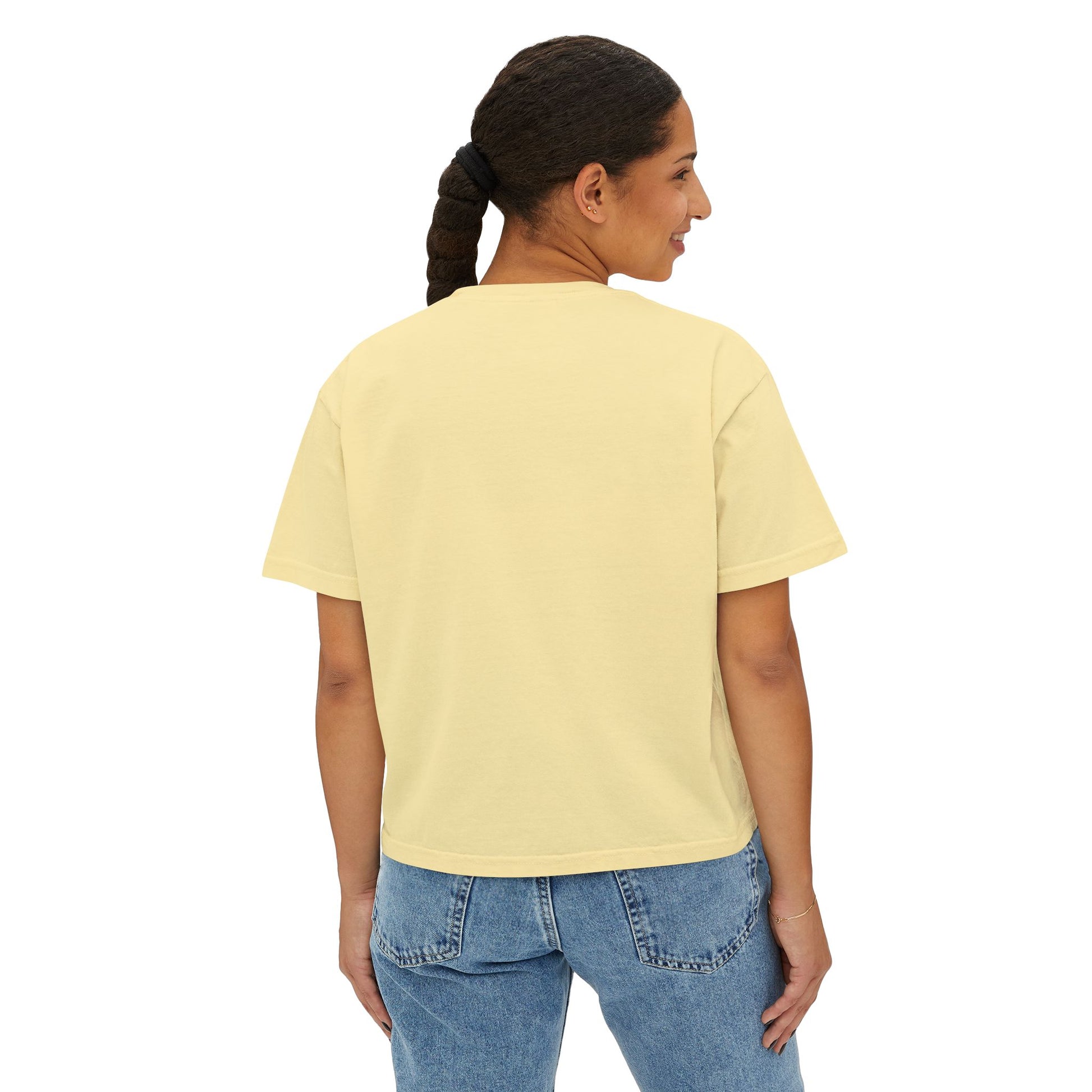 Bayamon Women's Boxy Tee, Casual Summer Top, Vacation Wear, Gift for Her, Streetwear Style, Travel Essential