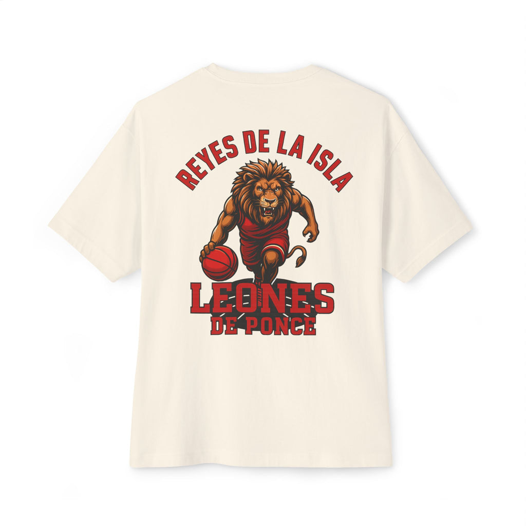 REYES DE LA ISLA LEONES DE PONCE FINALS EDITION Unisex Oversized Boxy Tee