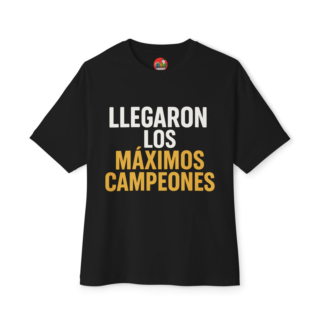 Vaqueros MAXIMOS CAMPEONES Oversized  Tee