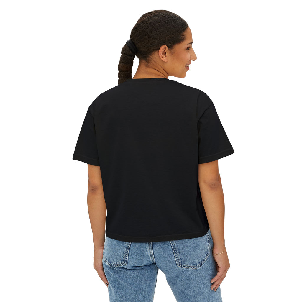Bayamon Women's Boxy Tee, Casual Summer Top, Vacation Wear, Gift for Her, Streetwear Style, Travel Essential