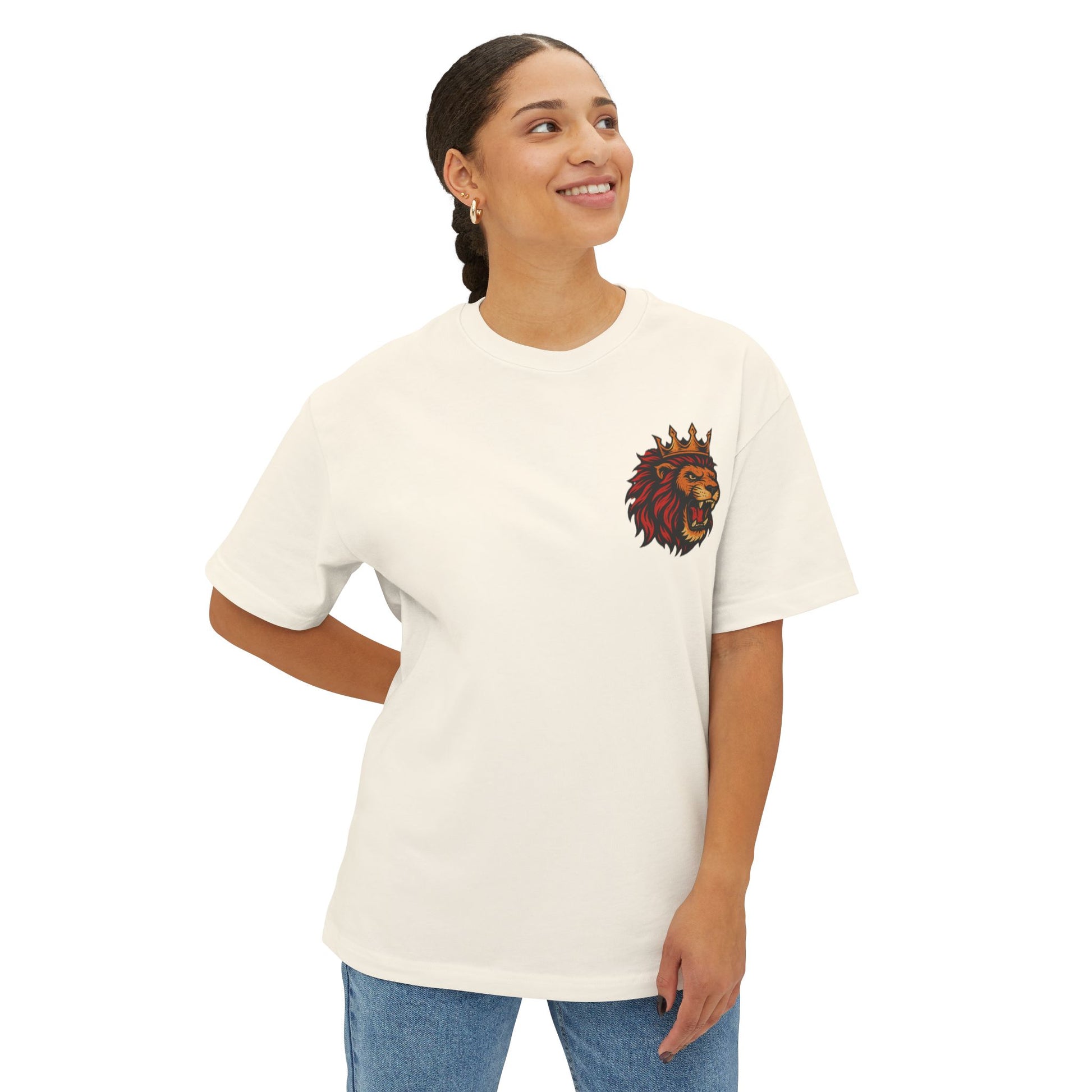 REYES DE LA ISLA LEONES DE PONCE FINALS EDITION Unisex Oversized Boxy Tee