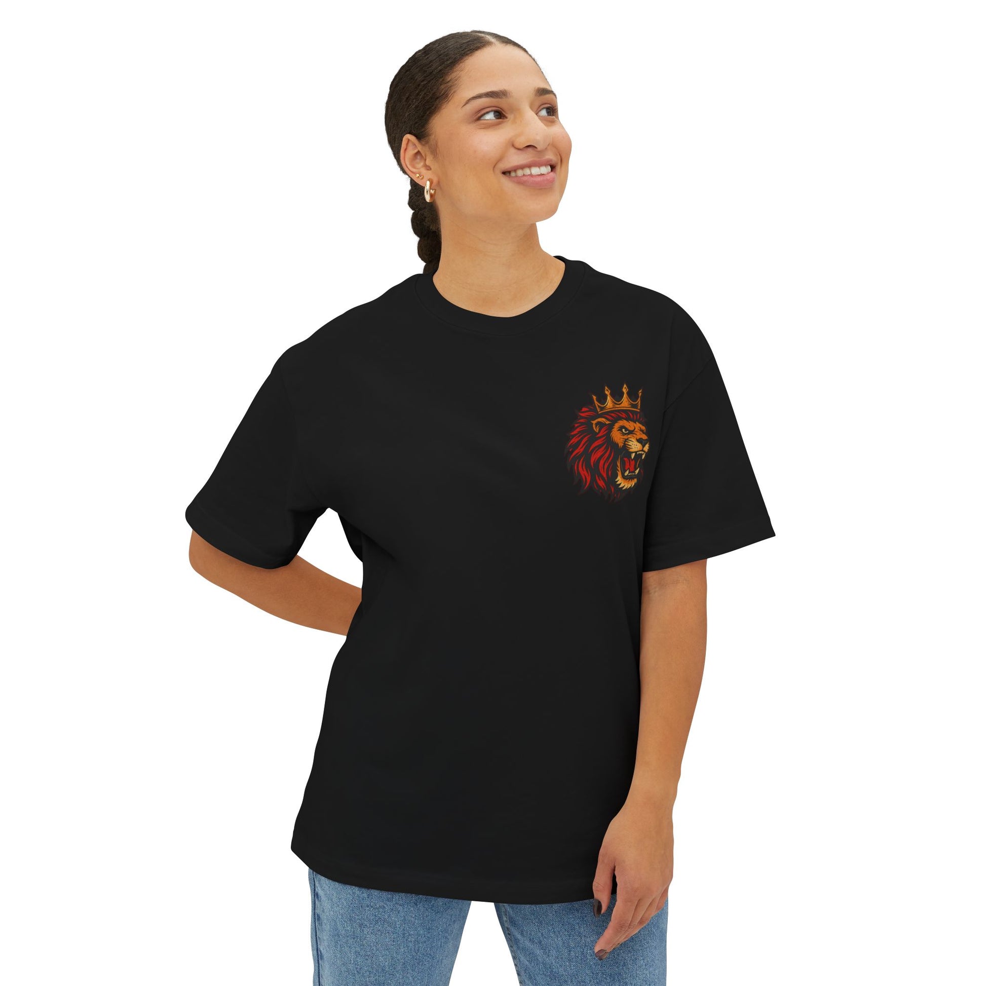 REYES DE LA ISLA LEONES DE PONCE FINALS EDITION Unisex Oversized Boxy Tee