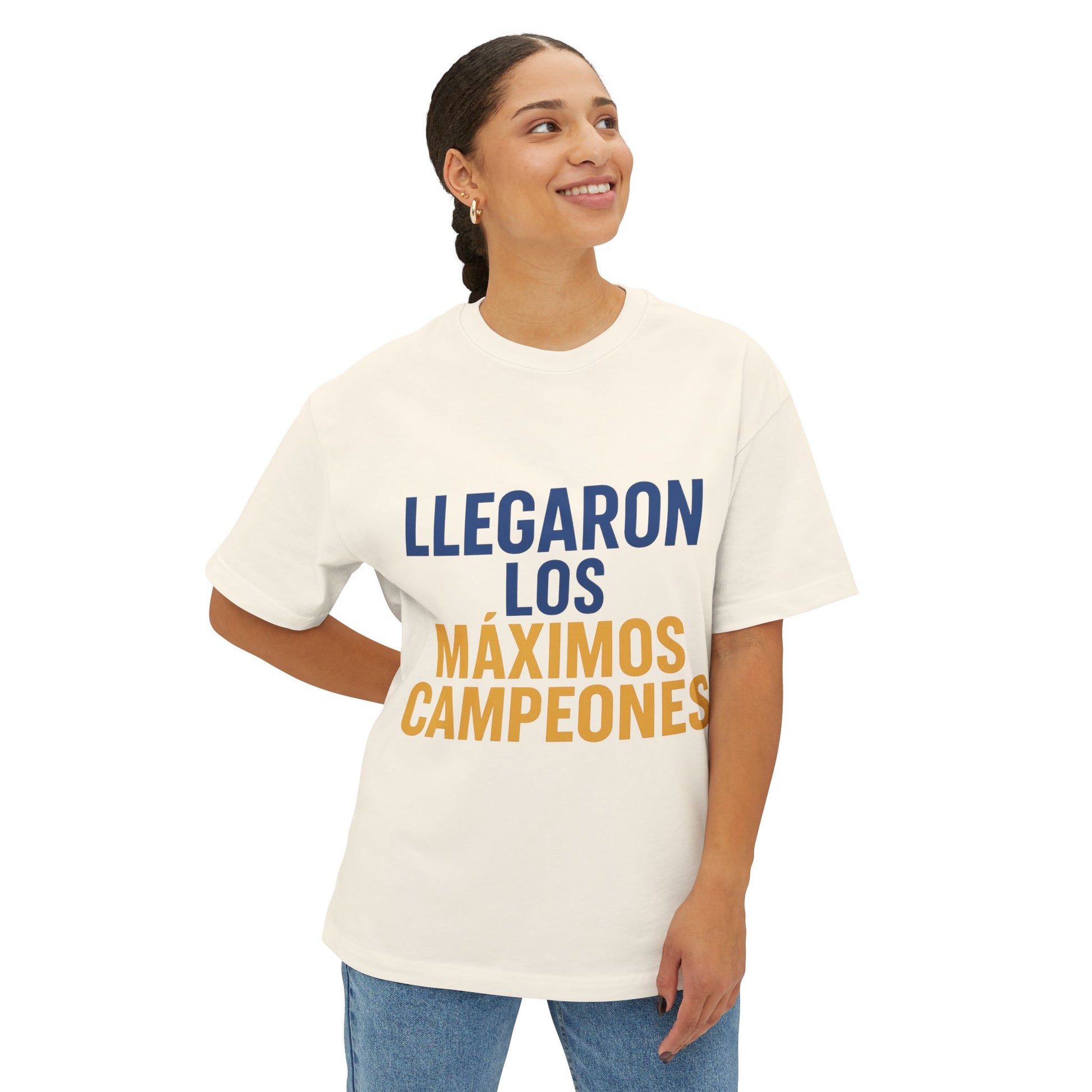 Vaqueros MAXIMOS CAMPEONES Oversized  Tee