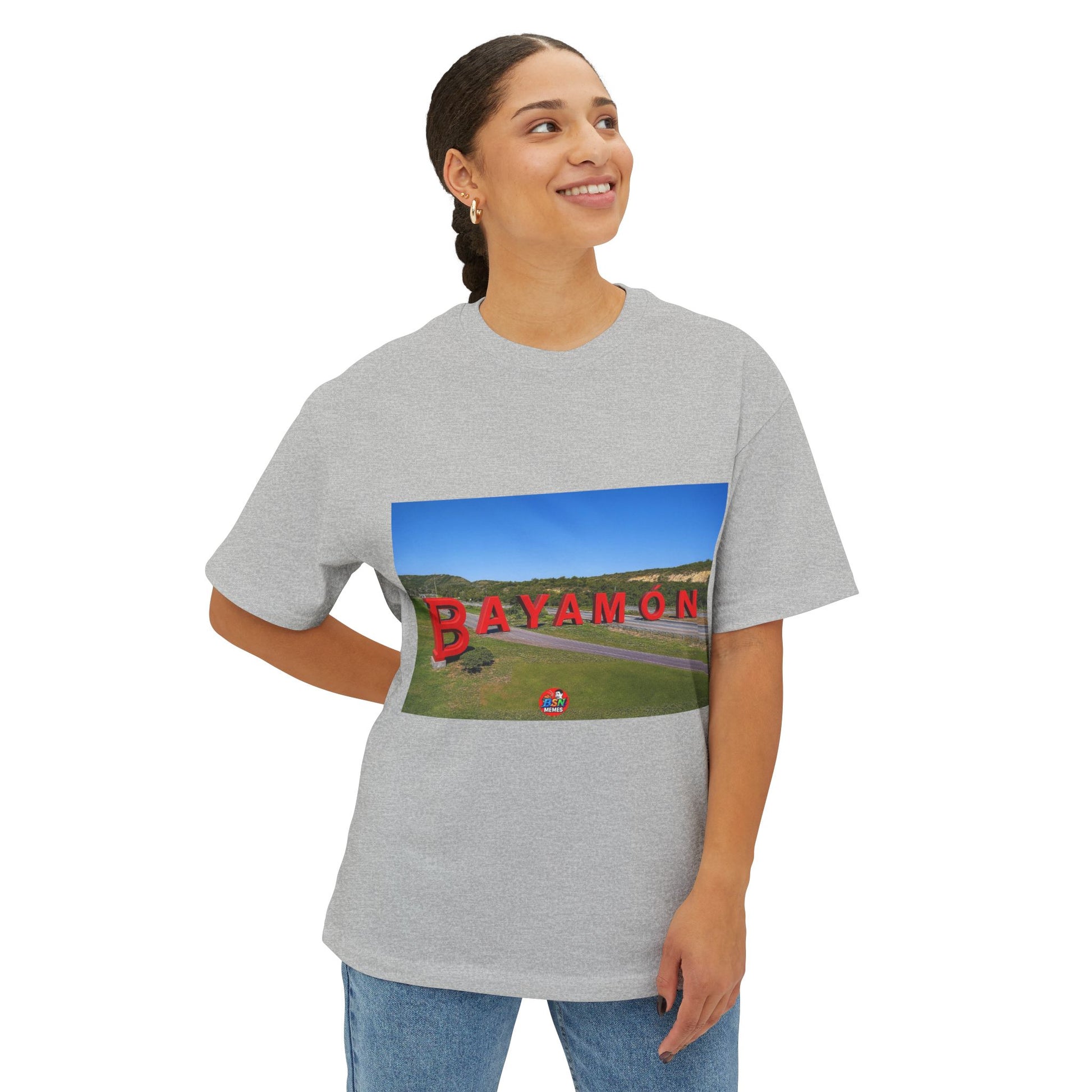 Bayamon Oversized Tee, Casual Unisex T-Shirt, Streetwear, Summer Outfit, Unique Graphic Tee, Comfortable Everyday Wear