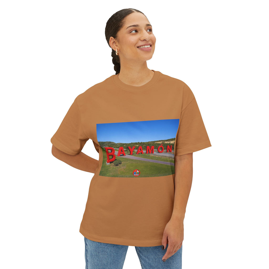 Bayamon Oversized Tee, Casual Unisex T-Shirt, Streetwear, Summer Outfit, Unique Graphic Tee, Comfortable Everyday Wear