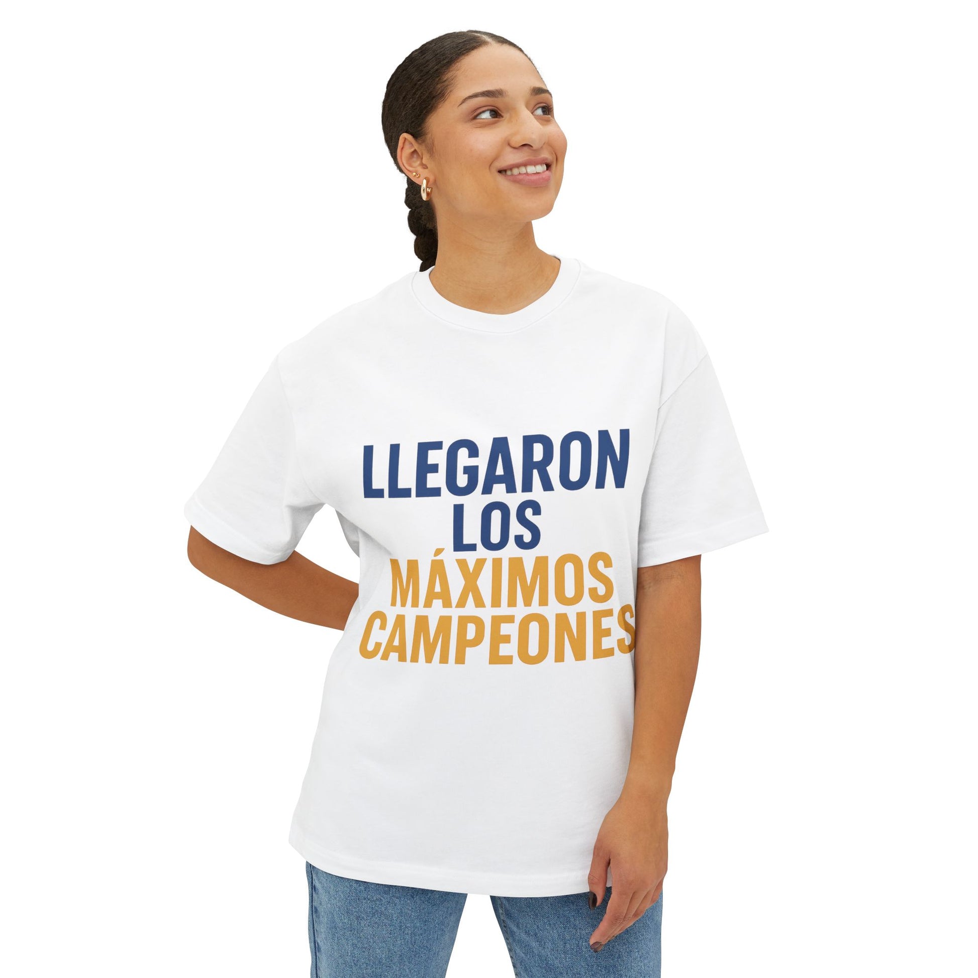 Vaqueros MAXIMOS CAMPEONES Oversized  Tee