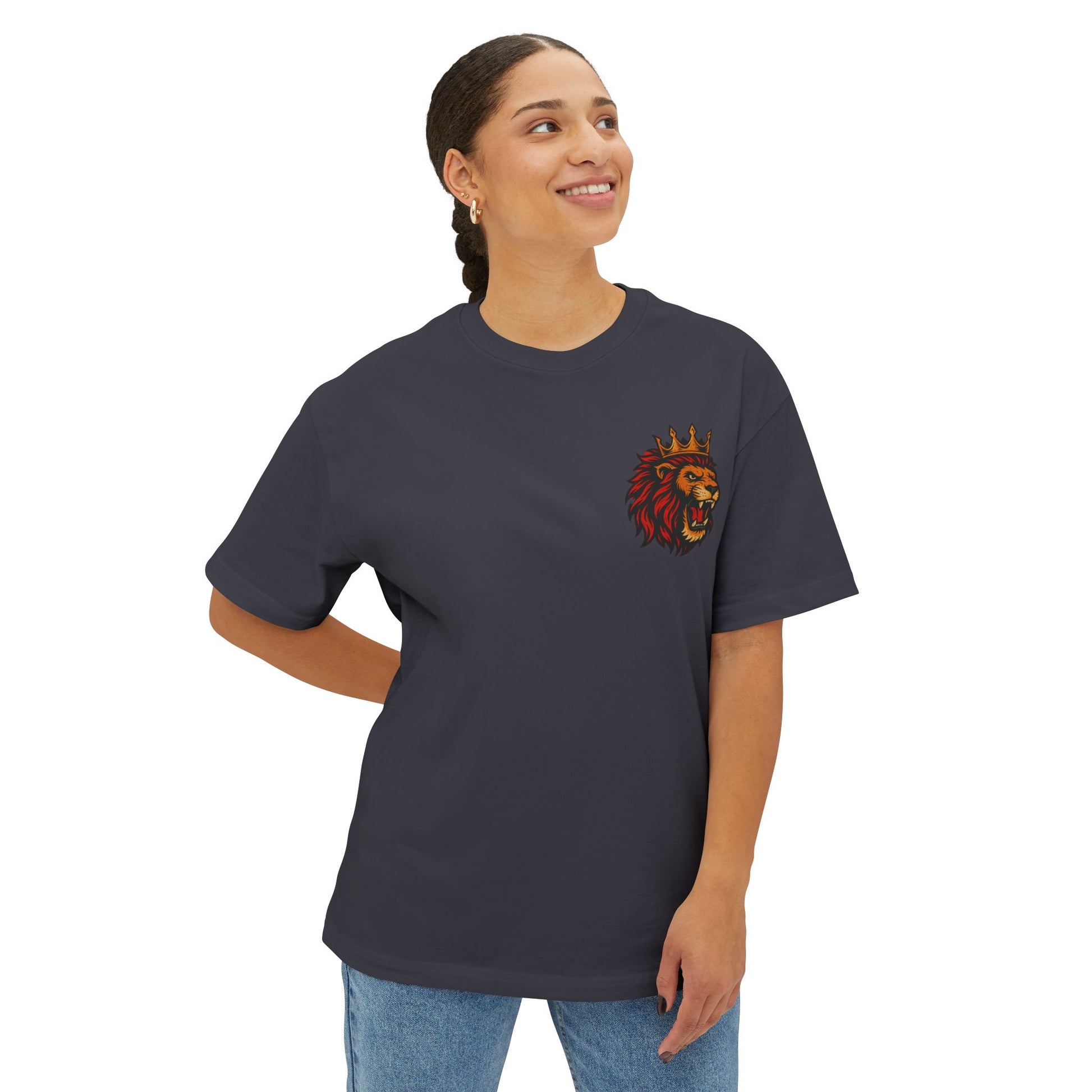 REYES DE LA ISLA LEONES DE PONCE FINALS EDITION Unisex Oversized Boxy Tee