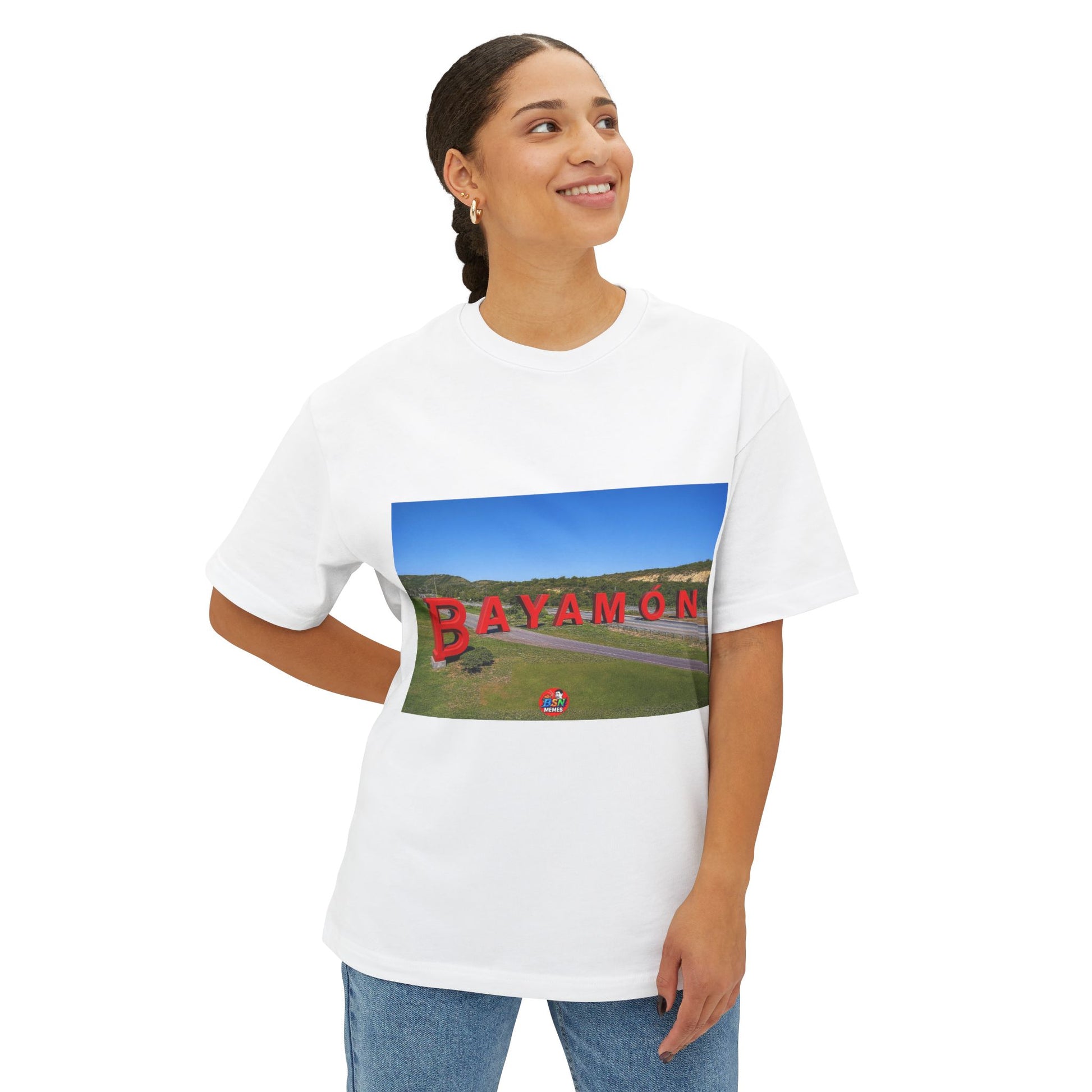 Bayamon Oversized Tee, Casual Unisex T-Shirt, Streetwear, Summer Outfit, Unique Graphic Tee, Comfortable Everyday Wear