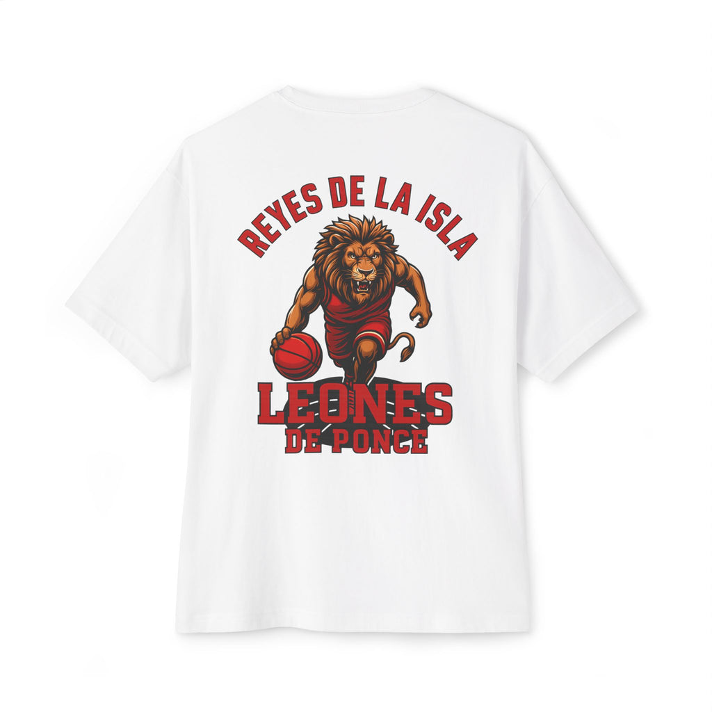 REYES DE LA ISLA LEONES DE PONCE FINALS EDITION Unisex Oversized Boxy Tee